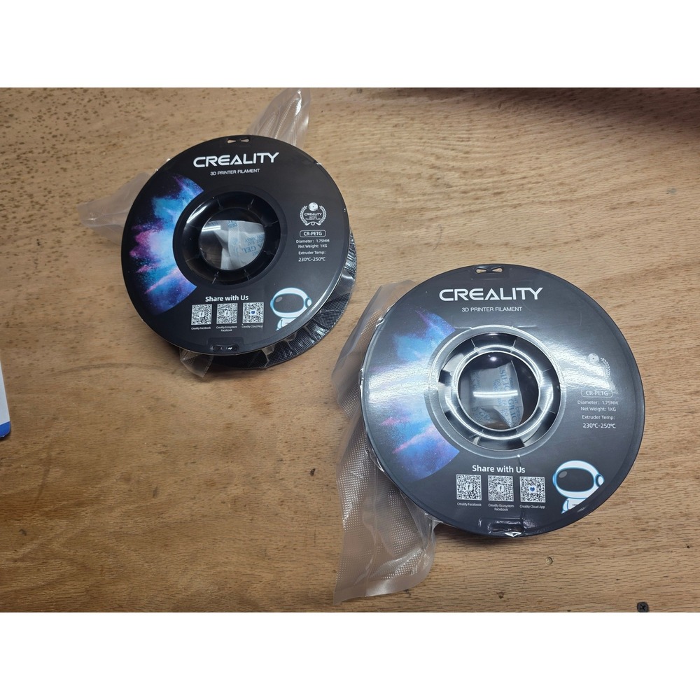 Creality CR-PETG 3D Printer Filament 1.75mm Partial Rolls Vacuum Sealed Baked